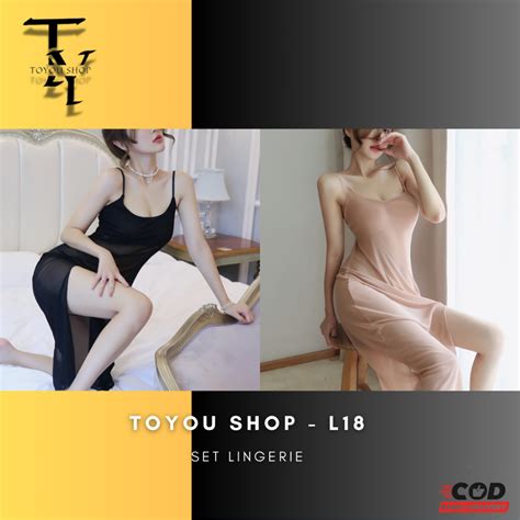 Jual Toyou Shop L Longnight Sexy Lingerie Baju Tidur Sexy Wanita Show Body Lace Lingerie