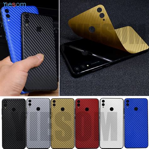 Aliexpress Buy Yiesom D Carbon Fiber Skins Back Film For Huawei