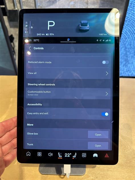 EX30 screen photos | Inside EVS Forum