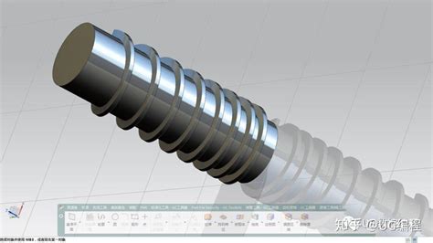 Ug怎么画变螺距螺杆的模型这个方法分享给你 知乎