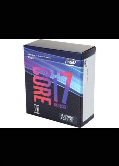 いました Intel Cpu Core I7 8700k 3 7 Ghz 6 Cores しました