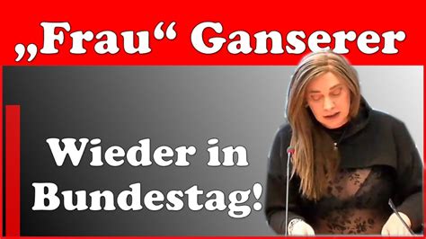 Frau Ganserer In Bundestags Ausschuss Im Transparent Look YouTube