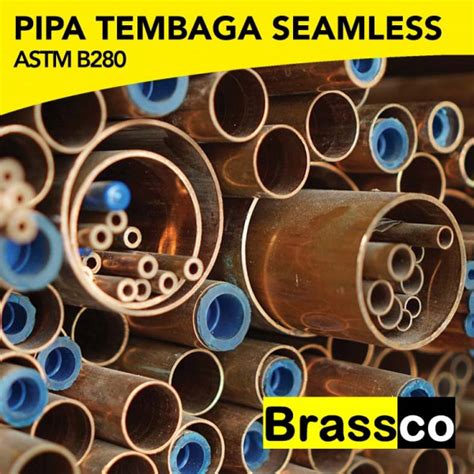 Jual BRASSCO PIPA TEMBAGA ASTM B280 1 1 4 X 1 00MM Duta Tunggal