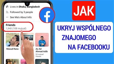 Jak ukryć wspólnego znajomego na Facebooku aktualizacja 2023