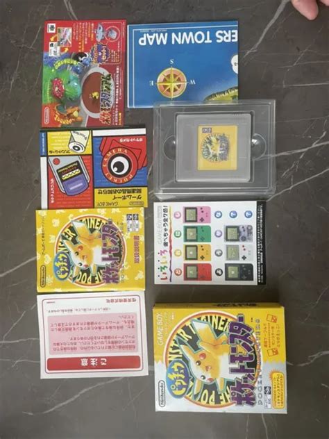 Pokemon Game Boy Yellow Version Pikachu Japanese Complete Eur 1450