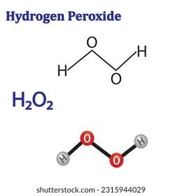 hydrogen peroxide formula images stock  vectors shutterstock
