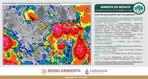 CONAGUA Clima on Twitter En las próximas tres horas se pronostican