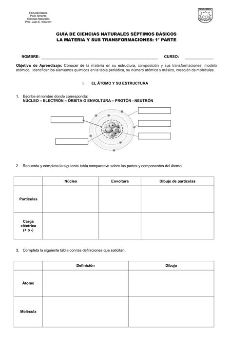 Transformaciones De La Materia 1