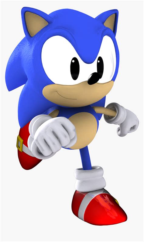 Classic Sonic The Hedgehog 3d By Itshelias94 - Classic Sonic 3d Png ...