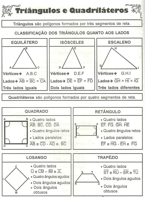 Quadriláteros Exercícios 8 Ano Pdf Com Gabarito - FDPLEARN