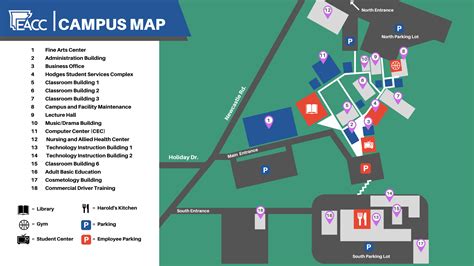 Ecc City Campus Map