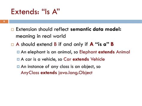 Cs Engrd Spring Lecture The Class Hierarchy Static