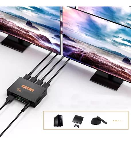 Divisor Hdmi Splitter De Se Al K Entrada Salidas Meses Sin Inter S