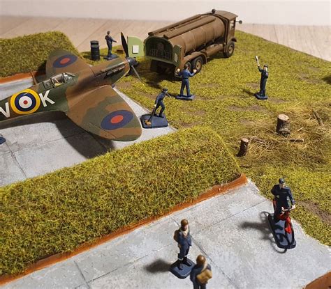 Airfix Battle Of Britain Airfield Set 1 76 Ready For Inspection