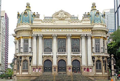 Teatro Municipal Rio - Inaugurado o Theatro Municipal do Rio de Janeiro