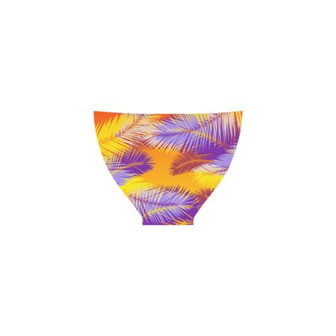 Tropical Summer Pop Art Hipster Custom Bikini Swimsuit Id D