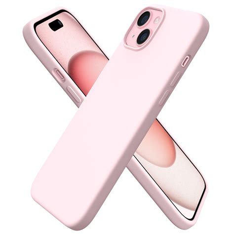 ORNARTO Compatible with iPhone 15 Plus Case 6.7, Slim Liquid Silicone 3 Layers Full Covered Soft