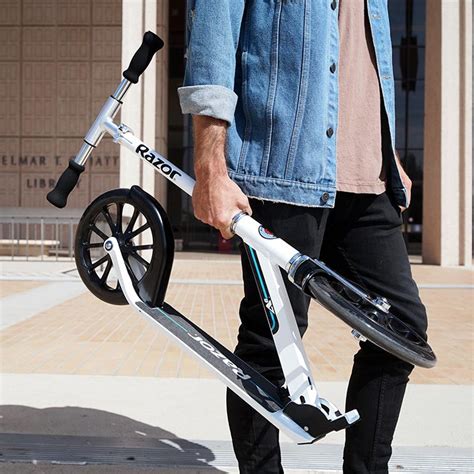 Razor A6 Big Wheel Scooter — Designed For Tall Riders Kids 8 To Adults