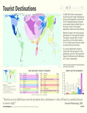 Fillable Online Tourist Destinations Fax Email Print PdfFiller