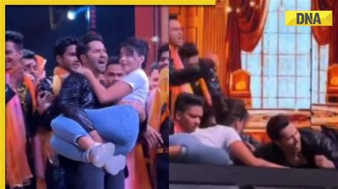 Varun Dhawan Nora Fatehi Trolled For Their Dance Performance In Viral