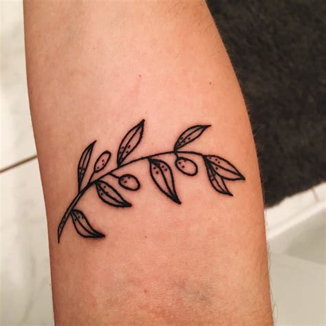 Christian Olive Tree Tattoo