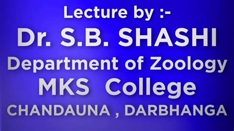 lecture   syndrome class  dr sb shashi youtube