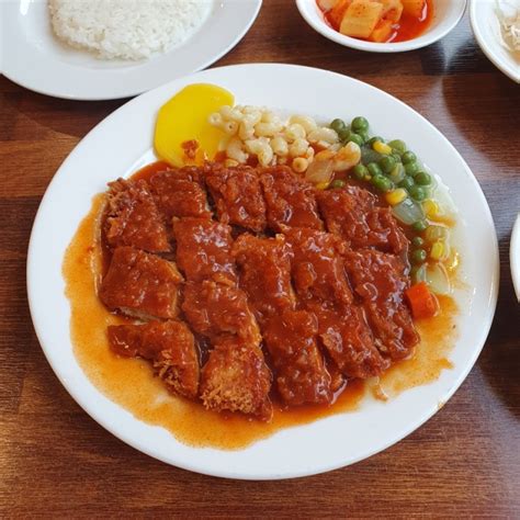 부산 시청역 옛날 경양식 돈까스 맛집 스완양분식 시청점 수제돈까스 추천 네이버 블로그