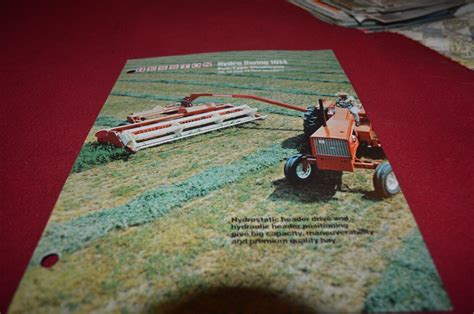 Hesston 1014 Hydro Swing Haybine Windrower Dealers Brochure Amil15 Ebay