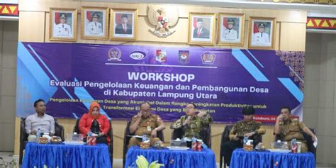 Workshop Evaluasi Pengelolaan Keuangan Dan Pembangunan Desa Tahun