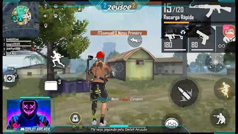 X1 dos crias jogando free fire aleatório jogando no mobile YouTube