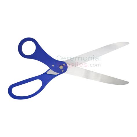 Royal Blue Ribbon Cutting Ceremony Scissors | Ceremonial Groundbreaking ...