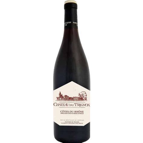 Ch Teau Du Trignon Domaine En C Tes Du Rh Ne