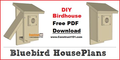 23+ Bluebird House Plans Free Download, Important Concept!