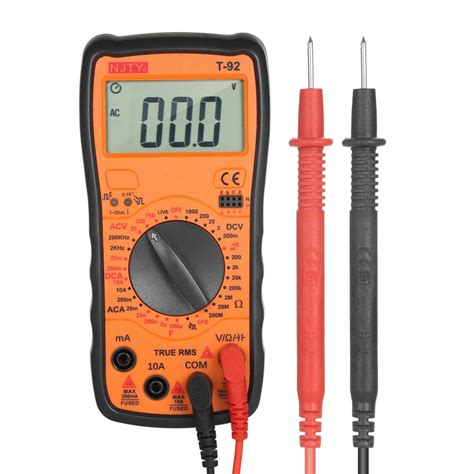 Портативный Электронный Цифровой Мультиметр NJTY T92 (тестер) — Купить ...