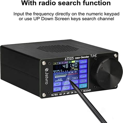 ATS25 max-Decoder Si4732 Full-Band Radio Receiver Support CW RTTY FT8 ...