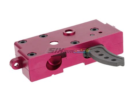 Pts Enhanced Ptw Gearbox For Systema M4 Ptw Series Red Sixmm 6mm