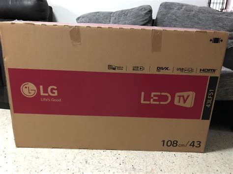 LG LED TV 43 inches, TV & Home Appliances, TV & Entertainment, TV on ...