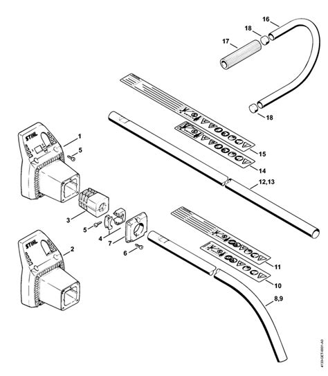 41307912000 HANDLE HOSE Lawn Turfcare Machinery Parts