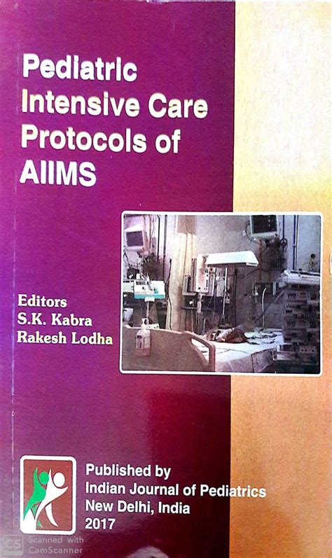 Buy Pediatric Intensive Care Protocols Of Aiims Book Online At Low Prices In India Pediatric