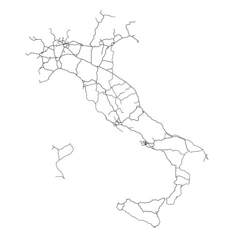 Italy Map Vector, Regions of Italy, Italy States, Editable Italy Map
