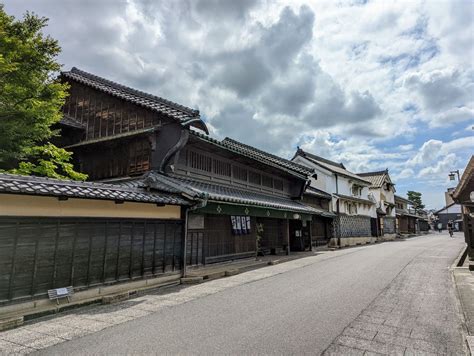 江戸時代にタイムスリップする町並み 日本の美しい色風景