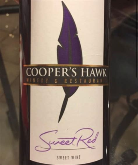 Sweet Red Wine By Cooper S Hawk