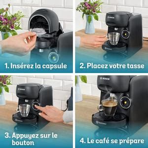 Acheter Bosch Machine à café à dosettes Tassimo finesse noire TAS16B2