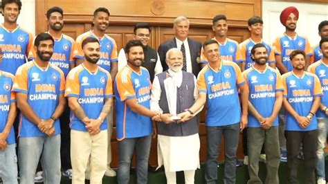 PM Modi And Virat Kohli Share Memorable Moment At T20 World Cup Event