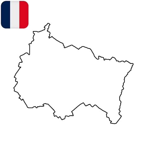 Grand Est Mapa Regi N De Francia Ilustraci N Vectorial Vector Premium