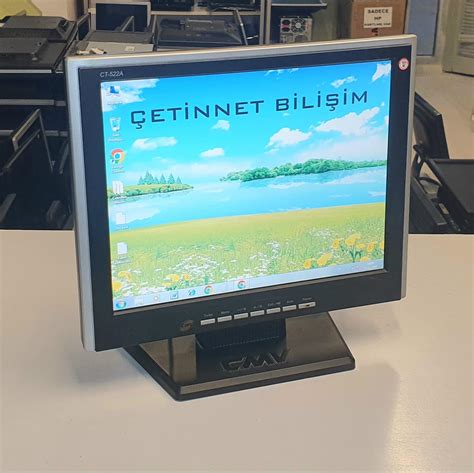 15" LCD Kare Monitör 12 Volt 2.El | ÇetinNet Bilişim