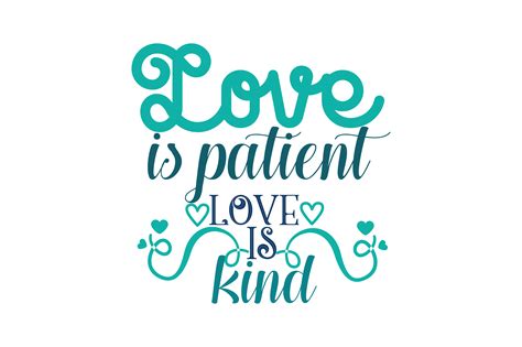 Love Is Patient Love Is Kind Graphic By Thelucky · Creative Fabrica