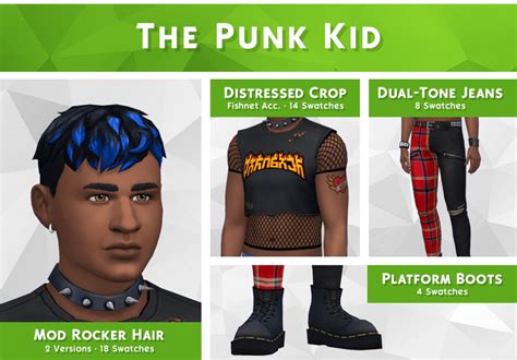 Sims 4 Punk CC Pieces You Need To Have SNOOTYSIMS