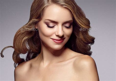 Natural Beauty Stunning Portrait Of A Blonde Woman