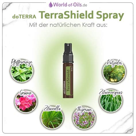 Doterra Outdoor Mischung Spray Terrashield Spray